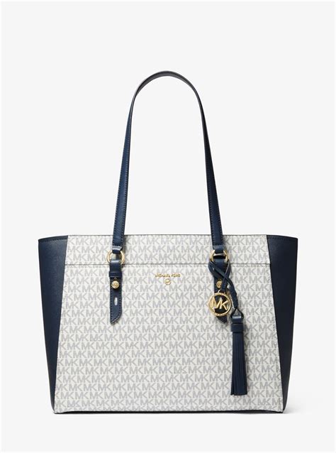 michael kors sullivan large logo tote bag|michael kors signature sullivan.